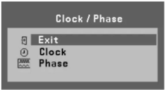 AOPEN DT2162M - [Clock / Phase (クロック / イソウ)] (アナログ信号のみ対応) - 1