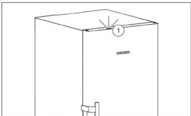 LIEBHERR FNC 6675 - Tænd for skabet - 4