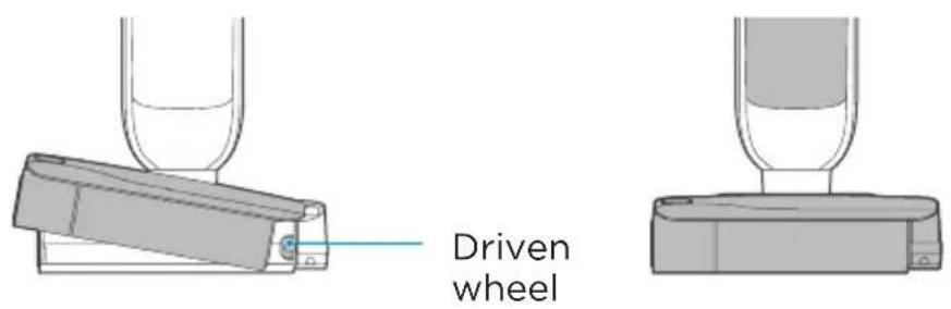 Driven wheel