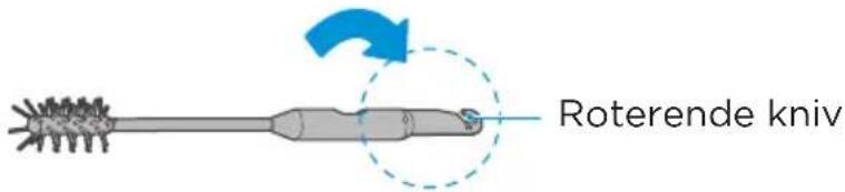 Roterende kniv