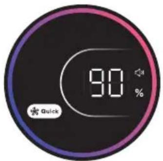 MIDEA MX10EUBK - Knap til skift af tilstand - 2