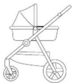 Beemoo Pro Multi 2 - POSSIBLE SEAT POSITIONS USING CARRYCOT/S AND/OR SEAT SECTION - 1