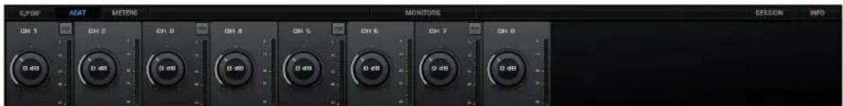 SPOBF ADAT METORE MONITORS SESSION INFO OH 1 0.48 OH 2 0.48 OH 3 0.48 OH 4 0.48 OH 5 0.48 OH 6 0.48 OH 7 0.48 OH 8 0.48