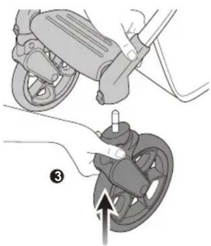 Beemoo Pro Airway - Front Wheels Assembly - 1