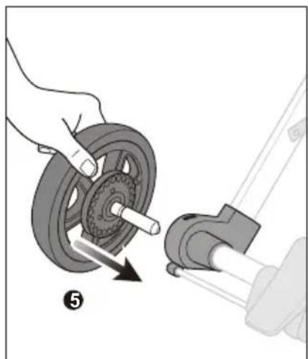 Beemoo Pro Airway - Rear Wheels Assembly - 1