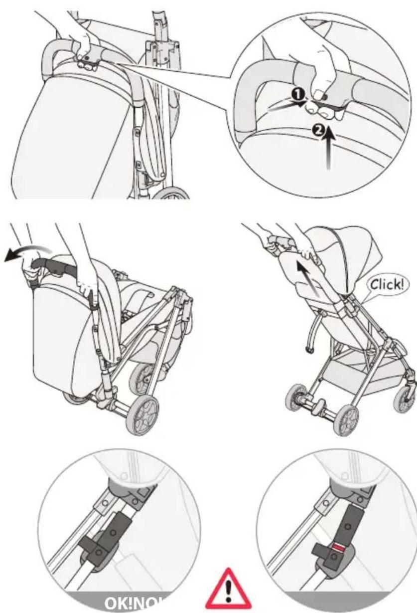Beemoo Pro Airway - Åpne barnevognen - 1