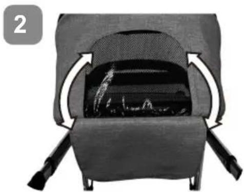 Beemoo Pro Multi 2 Seat Section - Brug af kalechen - 1