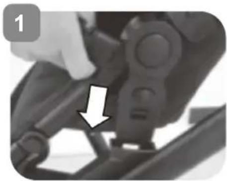 Beemoo Pro Multi 2 Seat Section - Installieren/Entfernen des Sitzes - 1