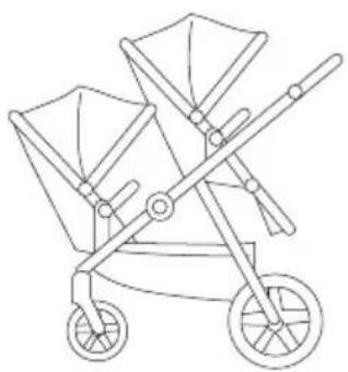 Beemoo Pro Multi 2 Seat Section - MÖGLICHE SITZPOSITIONEN MIT ZWEI SITZTEILEN - 3