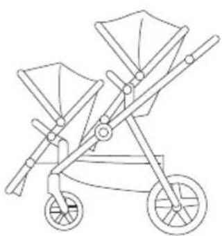 Beemoo Pro Multi 2 Seat Section - MÖGLICHE SITZPOSITIONEN MIT ZWEI SITZTEILEN - 1