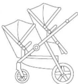 Beemoo Pro Multi 2 Seat Section - Montering af kalechen - 7