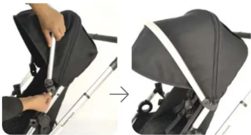 Beemoo Pro Multi 2 Seat Section - Installer/fjern frontbøylen - 2