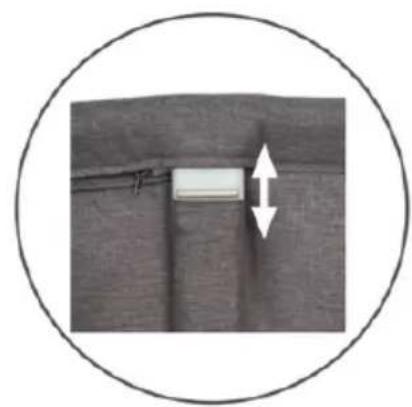 Moweo Alex - To adjust the height of bedside sleeper: - 1