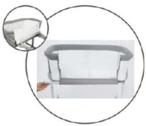 Moweo Alex - Die „Bedside Sleeper“-Funktion einstellen: - 2