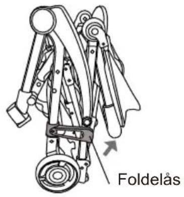 Foldelås