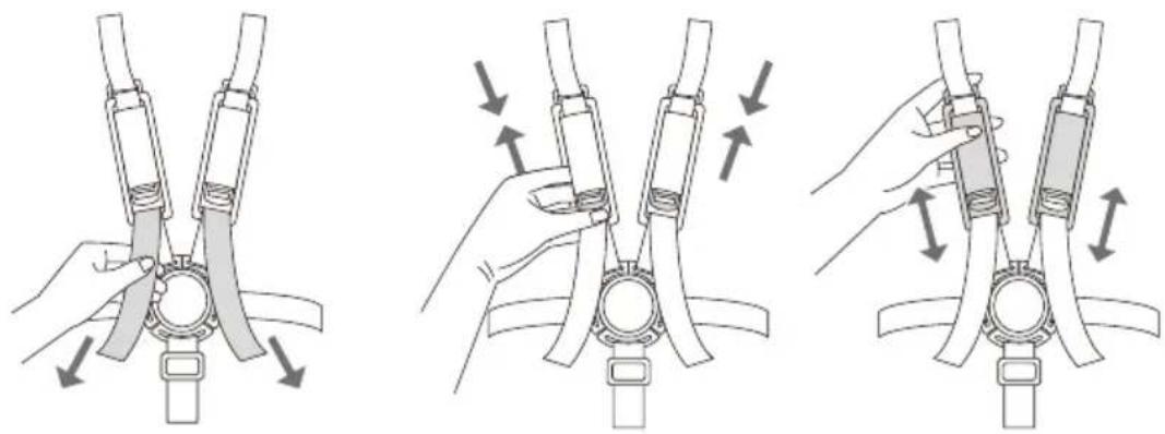 Beemoo Easy Fly Lux 4 - Justering av säkerhetssele - 1
