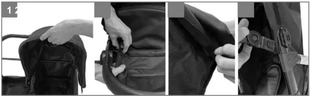 Beemoo BFF60 - Remove the canopy: - 1