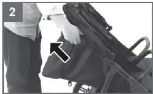 Beemoo BFF60 - Unfold the Stroller: - 2