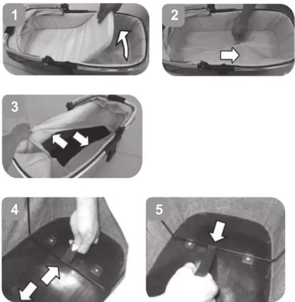 Beemoo Pro Multi 2 Carrycot - MONTERING - 1