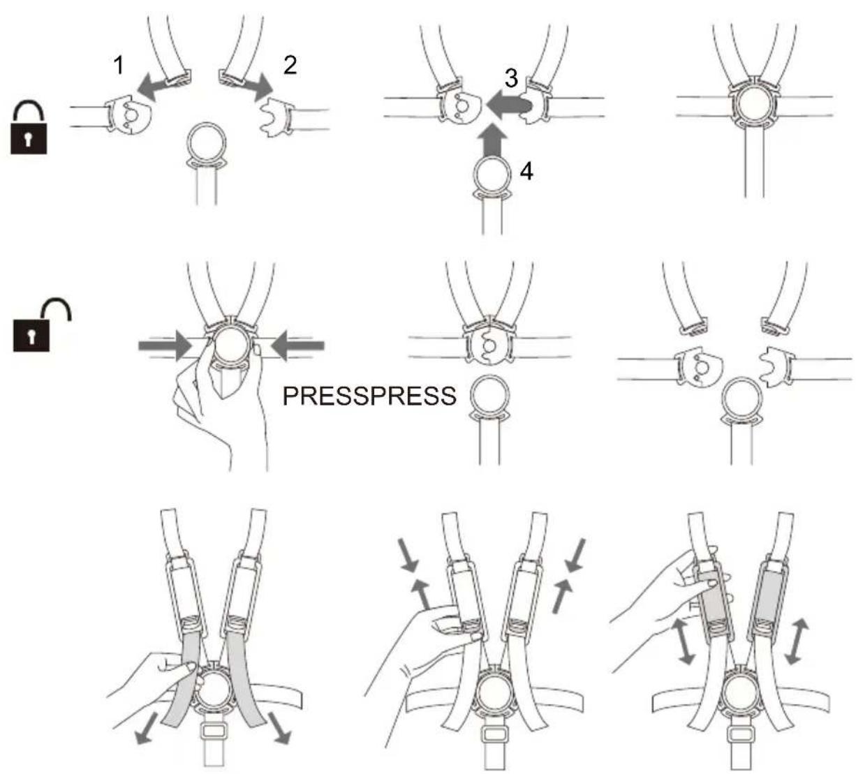 Beemoo Pro Twist - RÜCKHALTESYSTEM VERWENDEN - 1