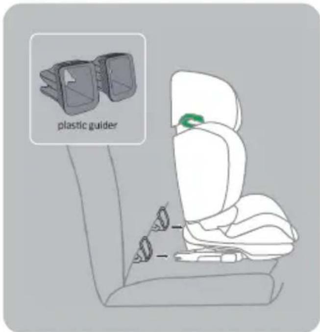 Beemoo Recline - Den Kindersitz entfernen - 1