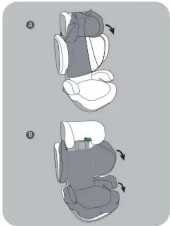 Beemoo Recline - Removing the covers - 1