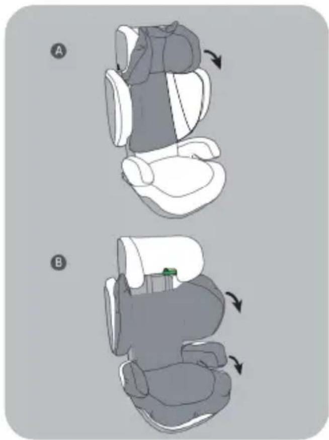Beemoo Recline - Fjerne setetrekket - 1