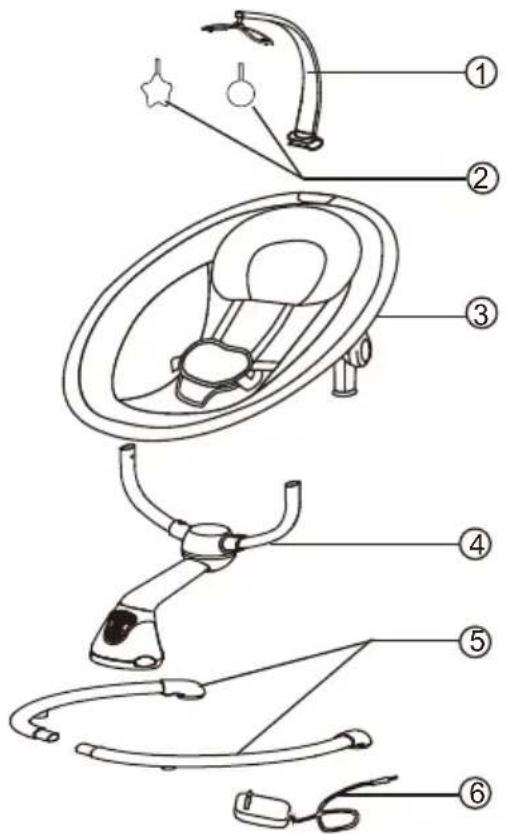 Beemoo PLAY Rocker Babysitter - DELER - 1