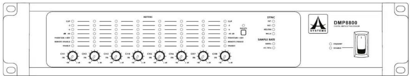 PHONIC DMP8800D - User's Manual Manual del Usuario - 1