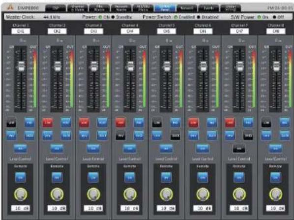 PHONIC DMP8800D - Panel de control - 1