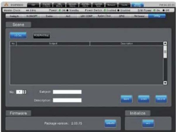 PHONIC DMP8800D - Configuración global - 8