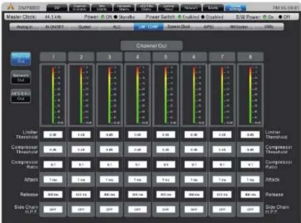 PHONIC DMP8800D - Global In On/Off - 4