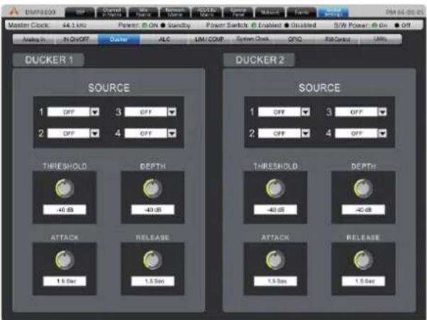PHONIC DMP8800D - Configuración global - 3