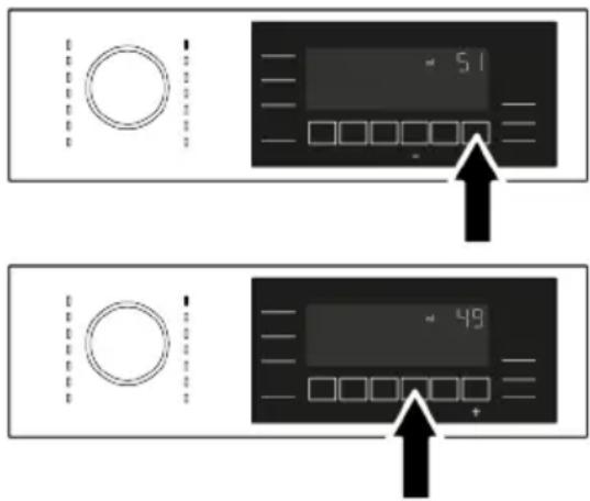 GRUNDIG GWPE8105E4168WW - Ændring af doseringsindstillinger til flydende vaskemiddel og skyllemiddel: - 2