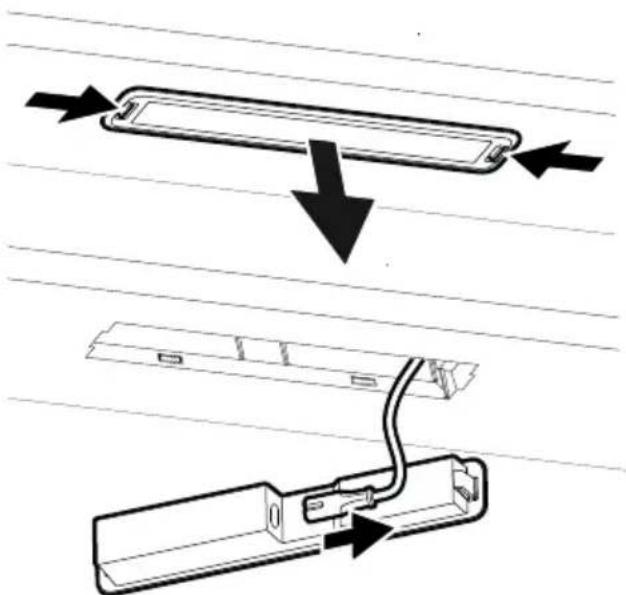 FRANKE 1221B-12 - LED-VALAISTUKSEN VAIHTO - 1