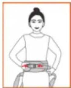 Beemoo Care Carry Comfort - Bæreposition ryg - 1