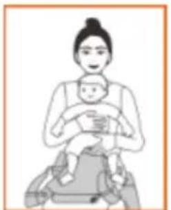 Beemoo Care Carry Comfort - Hofteplassering (vendt innover/utover) - 5