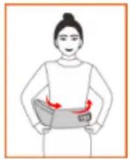 Beemoo Care Carry Comfort - Höftplacering (utåtvänd/inåtvänd) - 2