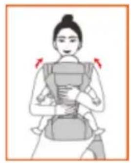 Beemoo Care Carry Comfort - Magplacering (inåtvänd) - 4
