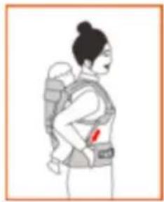 Beemoo Care Carry Comfort Air - Bæreposition ryg - 5
