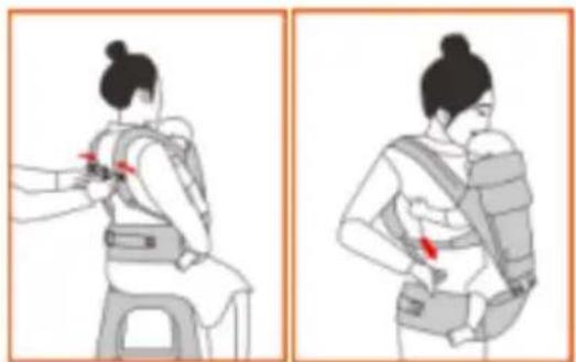 Beemoo Care Carry Comfort Air - Front Carrying Position (Facing In) - 8