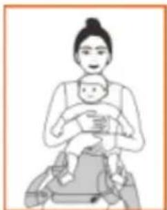 Beemoo Care Carry Comfort Air - Bæreposition foran (Ansigt væk fra bæreren) - 2