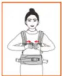 Beemoo Care Carry Comfort Air - Back Carrying Position - 6