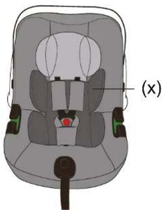 Beemoo Route i-Size - REMOVING THE NEWBORN INLAY - 1