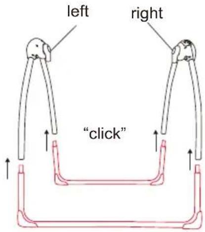 left right "click"