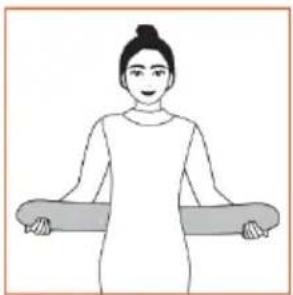 Beemoo CARE Dynamic - Vordere Trageposition (nach innen gerichtet) - 1