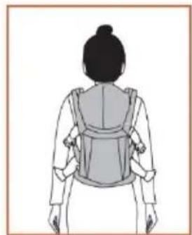 Beemoo CARE Dynamic - Back Carrying Position - 8