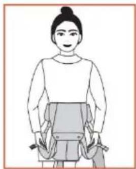 Beemoo CARE Dynamic - Front Carrying Position (Facing in) - 4