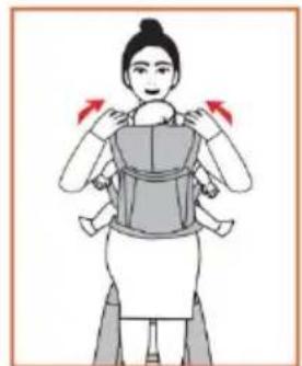Beemoo CARE Dynamic - Front Carrying Position (Facing in) - 6