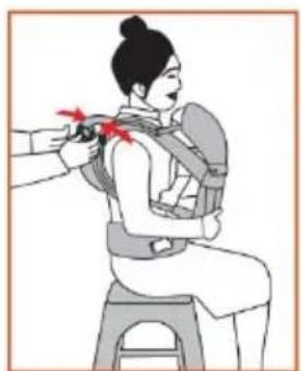 Beemoo CARE Dynamic - Mave-bæreposition (indadvendt) - 4